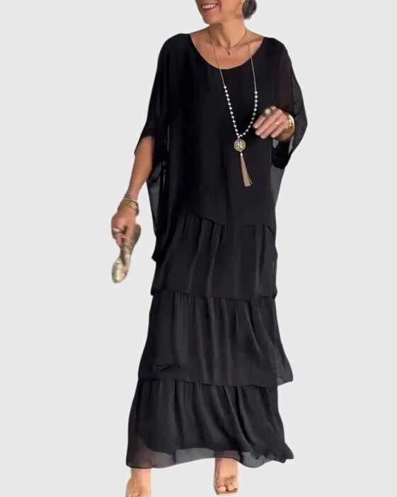 Clara | Long and Flowing Elegant Dress
