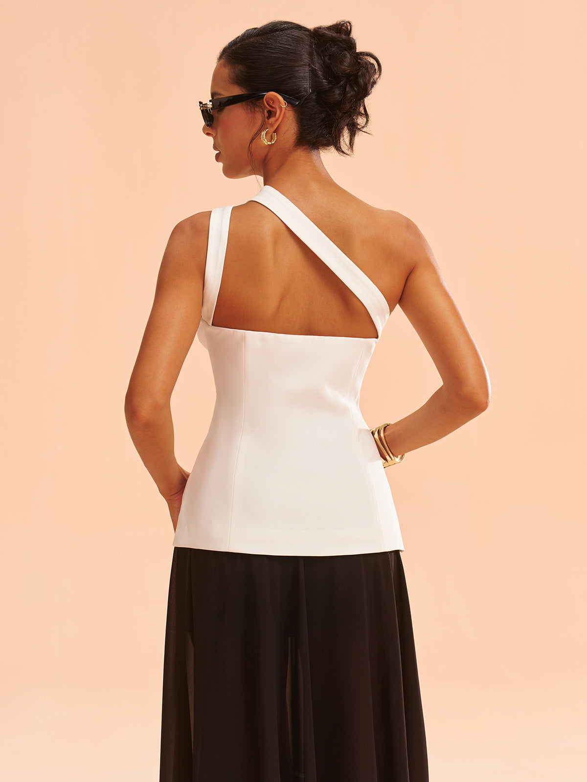 Luna | One Shoulder Top