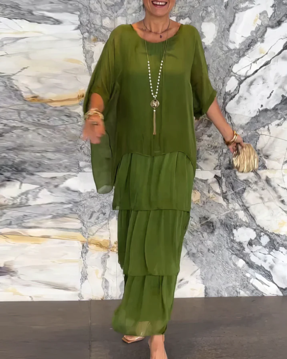 Nisha | Elegant Flowing Maxi Dress