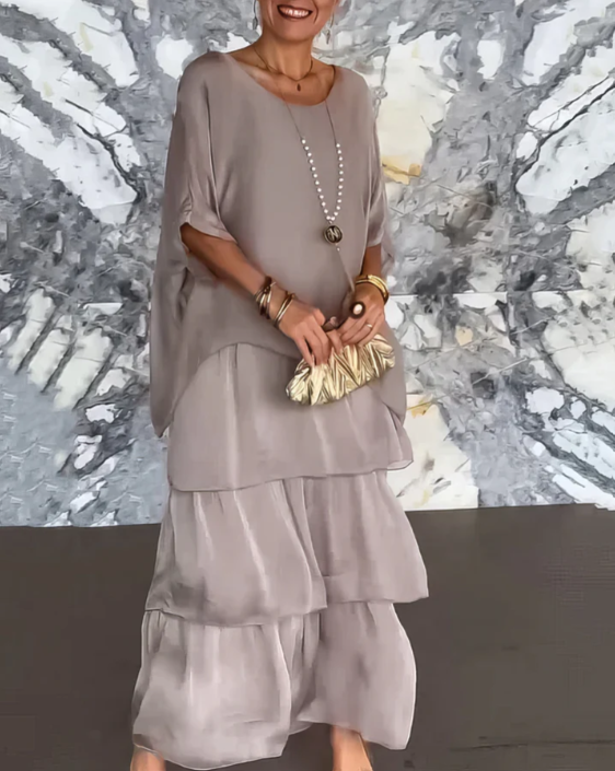 Nisha | Elegant Flowing Maxi Dress