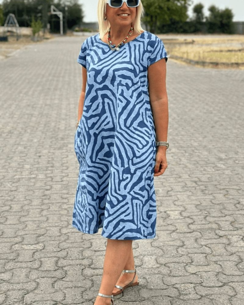 Althea™ | Classic Comfort Midi Dress