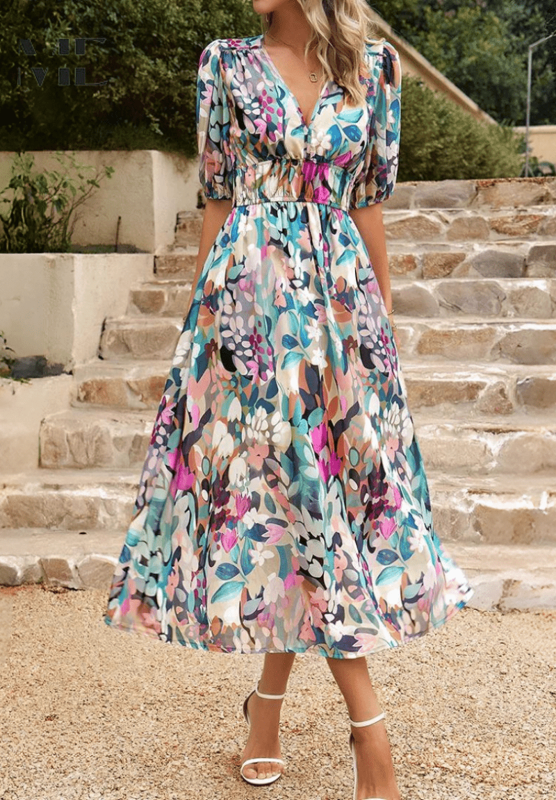 Isabelle | Flattering Flow Maxi Dress