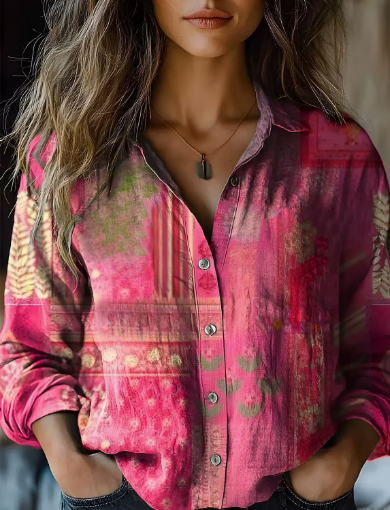 Margaret | Classic Floral Blouse