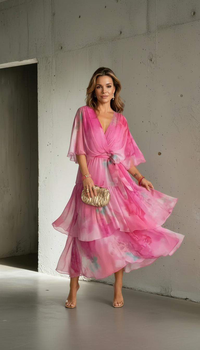 Valerie Floral Layer Dress