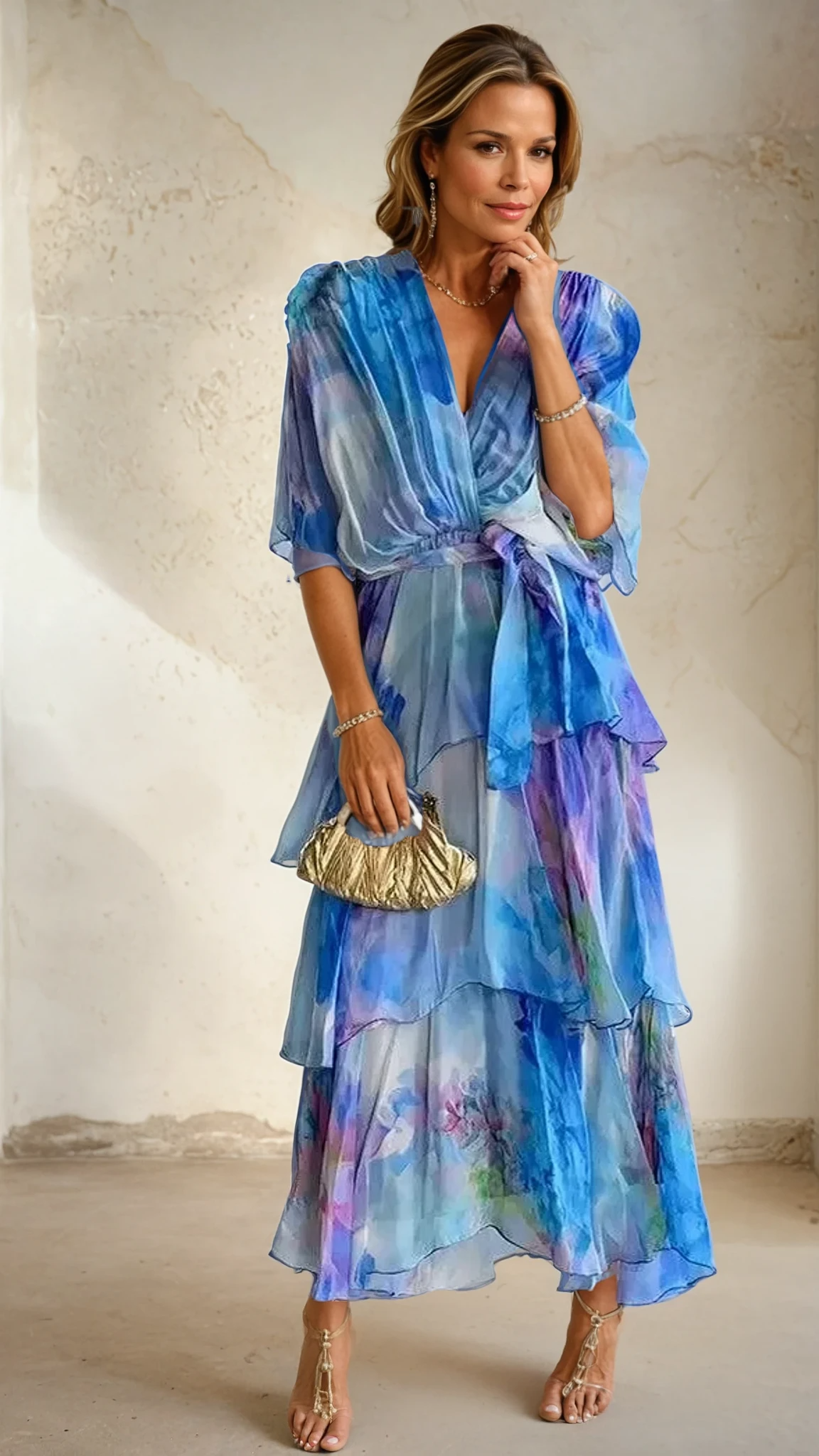 Valerie Floral Layer Dress