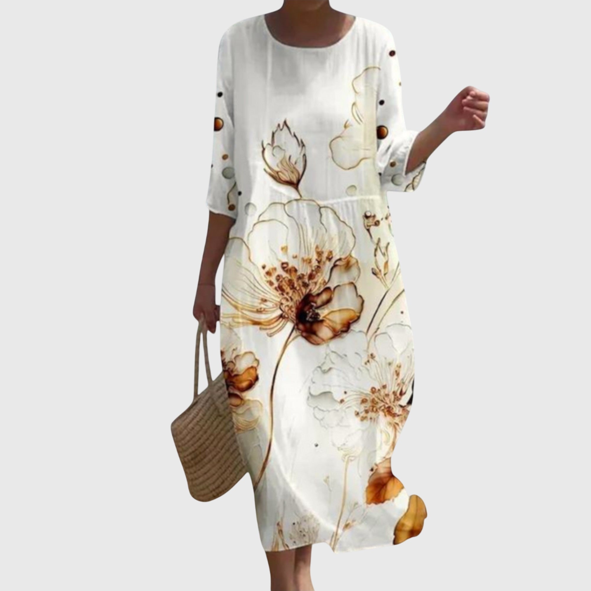 Sophie™ Stylish Floral Maxi Dress