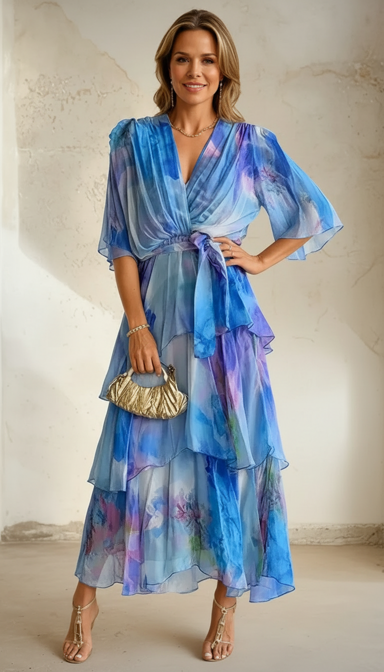 Valerie Floral Layer Dress
