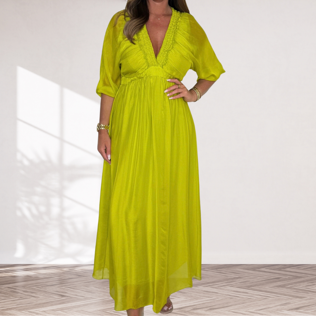 Amy | Elegant Maxi Dress – Flowy, Flattering & Timeless