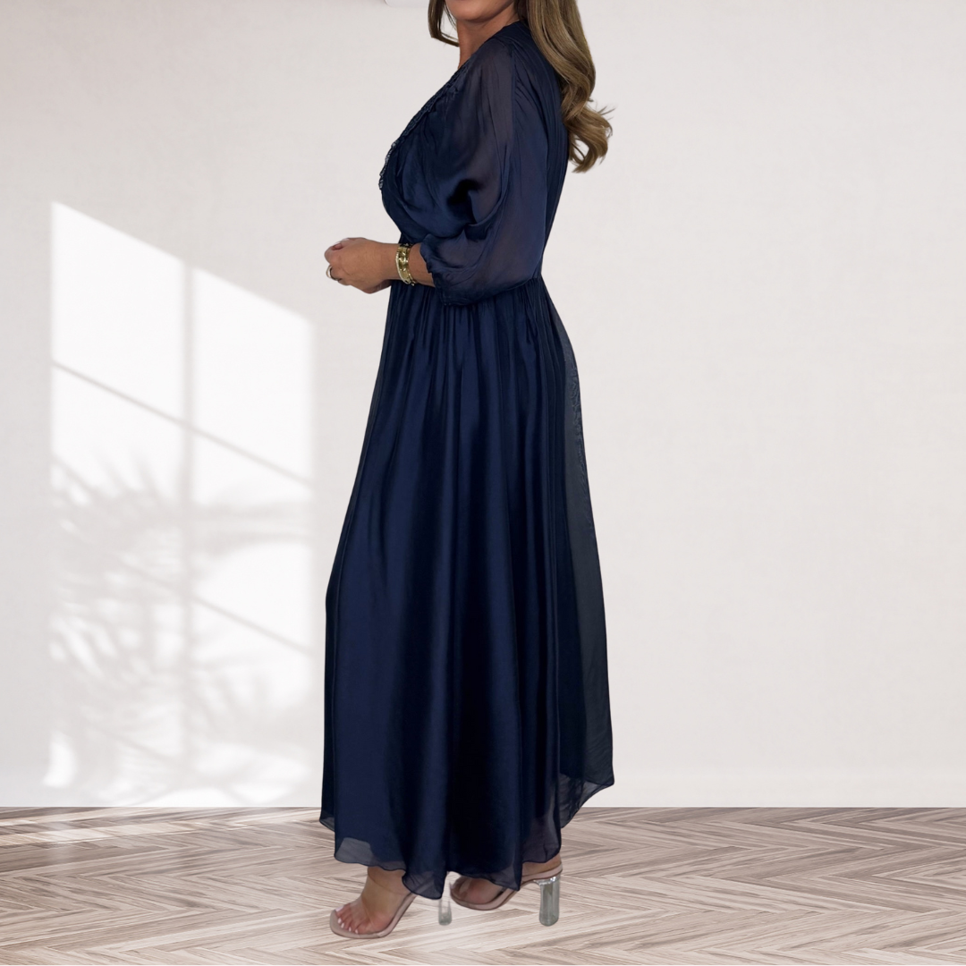 Amy | Elegant Maxi Dress – Flowy, Flattering & Timeless