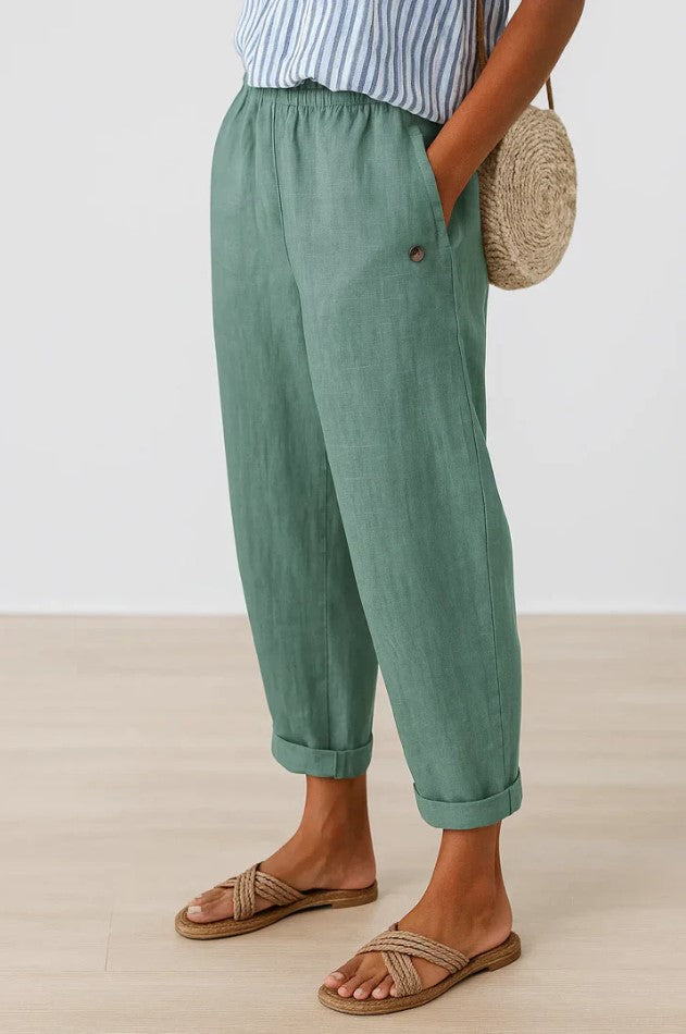 Kirra™  Timeless Linen Trousers