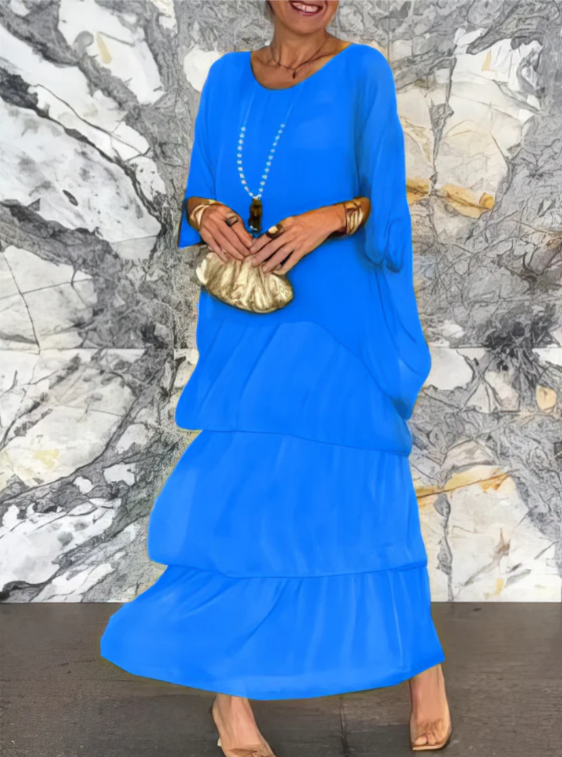 Nisha | Elegant Flowing Maxi Dress