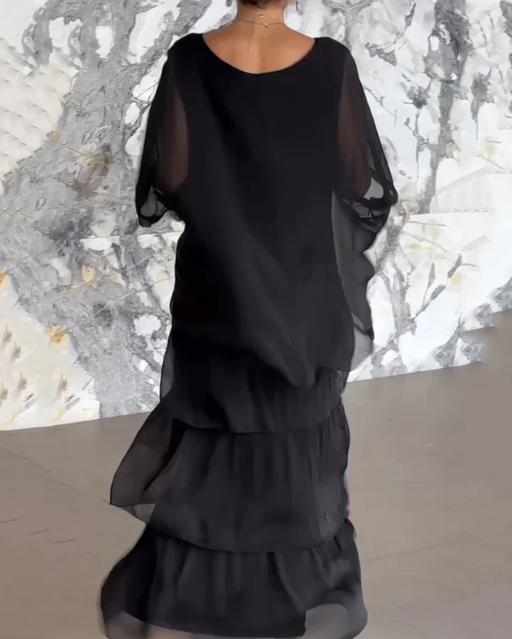 Nisha | Elegant Flowing Maxi Dress