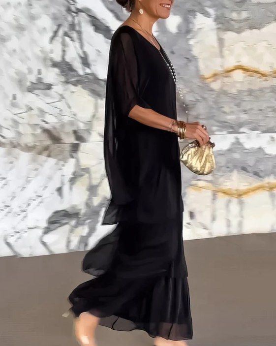 Nisha | Elegant Flowing Maxi Dress