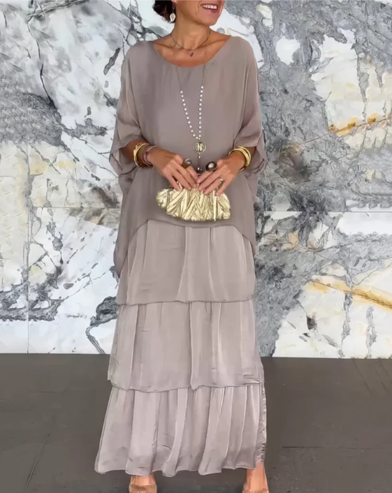 Nisha | Elegant Flowing Maxi Dress