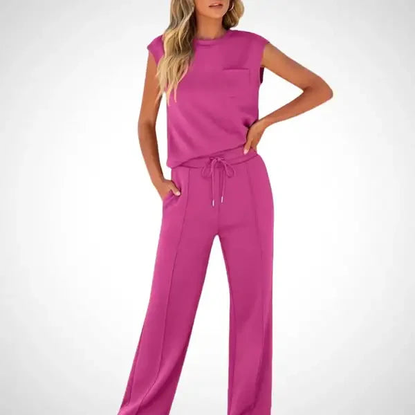 KAIYA | Casual Summer Soft Lounge Co-Ord