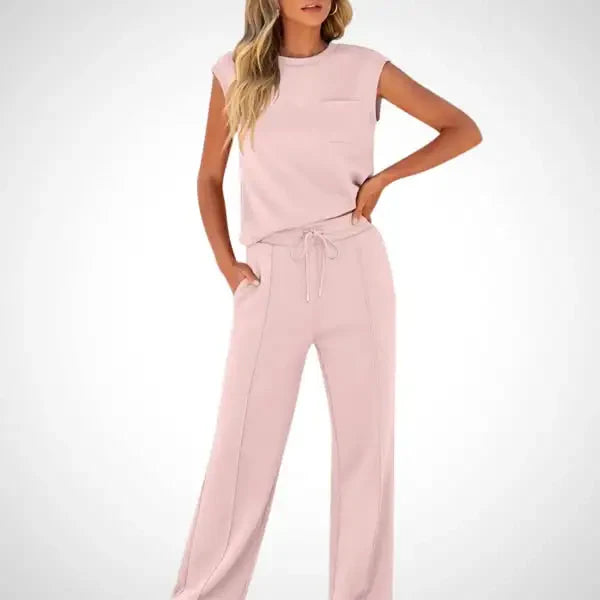 KAIYA | Casual Summer Soft Lounge Co-Ord