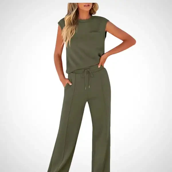 KAIYA | Casual Summer Soft Lounge Co-Ord