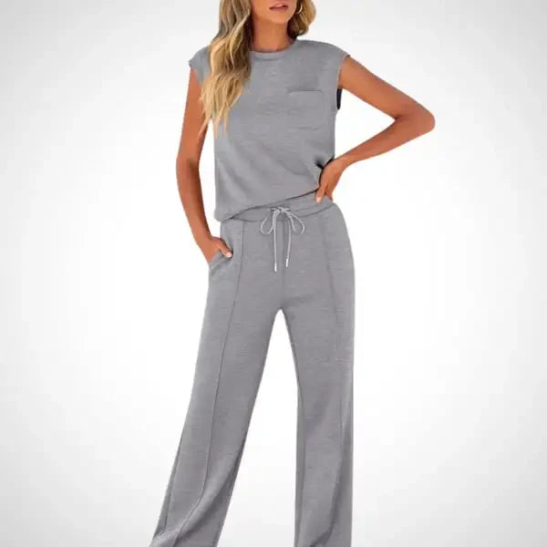 KAIYA | Casual Summer Soft Lounge Co-Ord