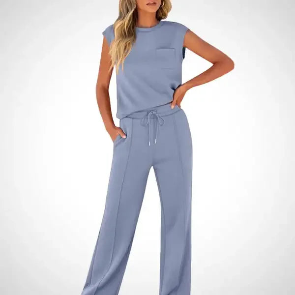 KAIYA | Casual Summer Soft Lounge Co-Ord